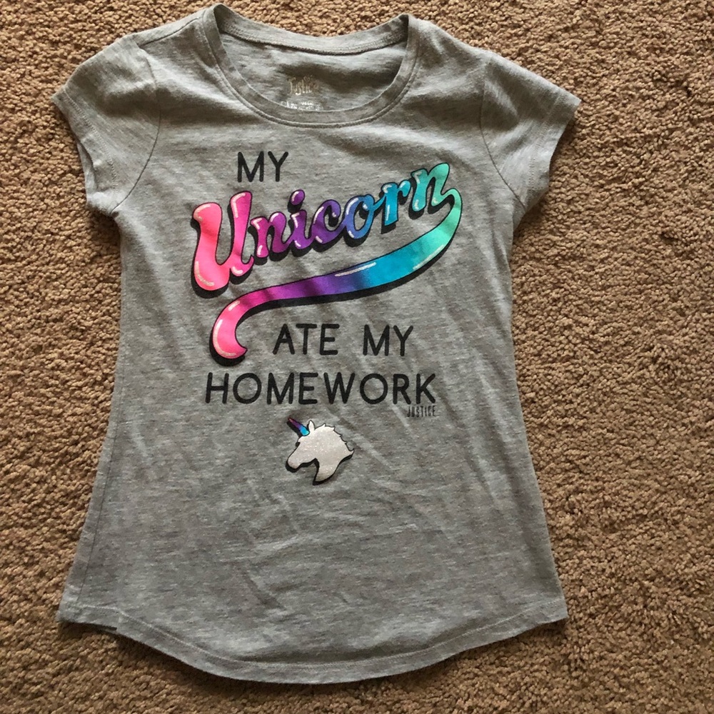 My unicorn ate my homework💕🦄